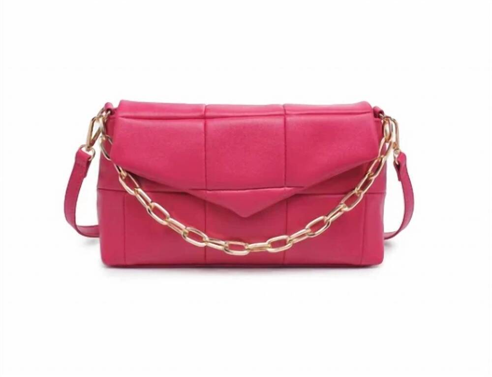 NEW FALCON PARK women's claudine bag in berry